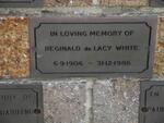 WHITE Reginald de Lacy 1906-1986