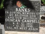 BANKS Duncan Campbell 1963-1998