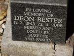 BESTER Deon 1943-2005