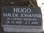 HUGO Maude Johanna 1926-2010