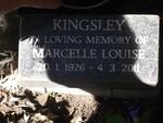KINGSLEY Marcelle Louise 1926-2011