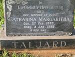 TALJARD Catharina Margaritha 1895-1965