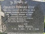 RUDE Charles Edward -1964 & May-Nana 1915-1998