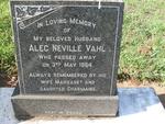 VAHL Alec Neville -1964