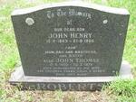ROBERTS John Henry 1943-1965 :: ROBERTS John Thomas 1920-1978