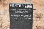 VENTER Petrus Jacobus 1933-2000
