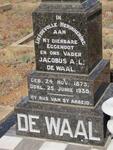 WAAL Jacobus A.L. de 1873-1938