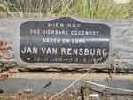 RENSBURG Jan, van 1915-1977