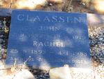 CLAASSEN John 1892-1979 & Rachel 1893-1983