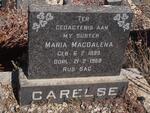 CARELSE Maria Magdalena 1899-1968