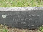 SKEVINGTON Herbert Frederick 1915-1967