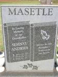 MASETLE Sesinyi Andries 1932-2010