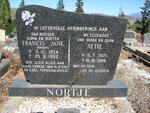 NORTJE Attie 1921-1986 & Francis Jane 1934-1992