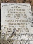 REDELINGHUYS Izak Frederik 1847-1928 & Helena Petronella du PREEZ 1846-1922