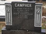 CAMPHER Peter Christopher 1923-1978