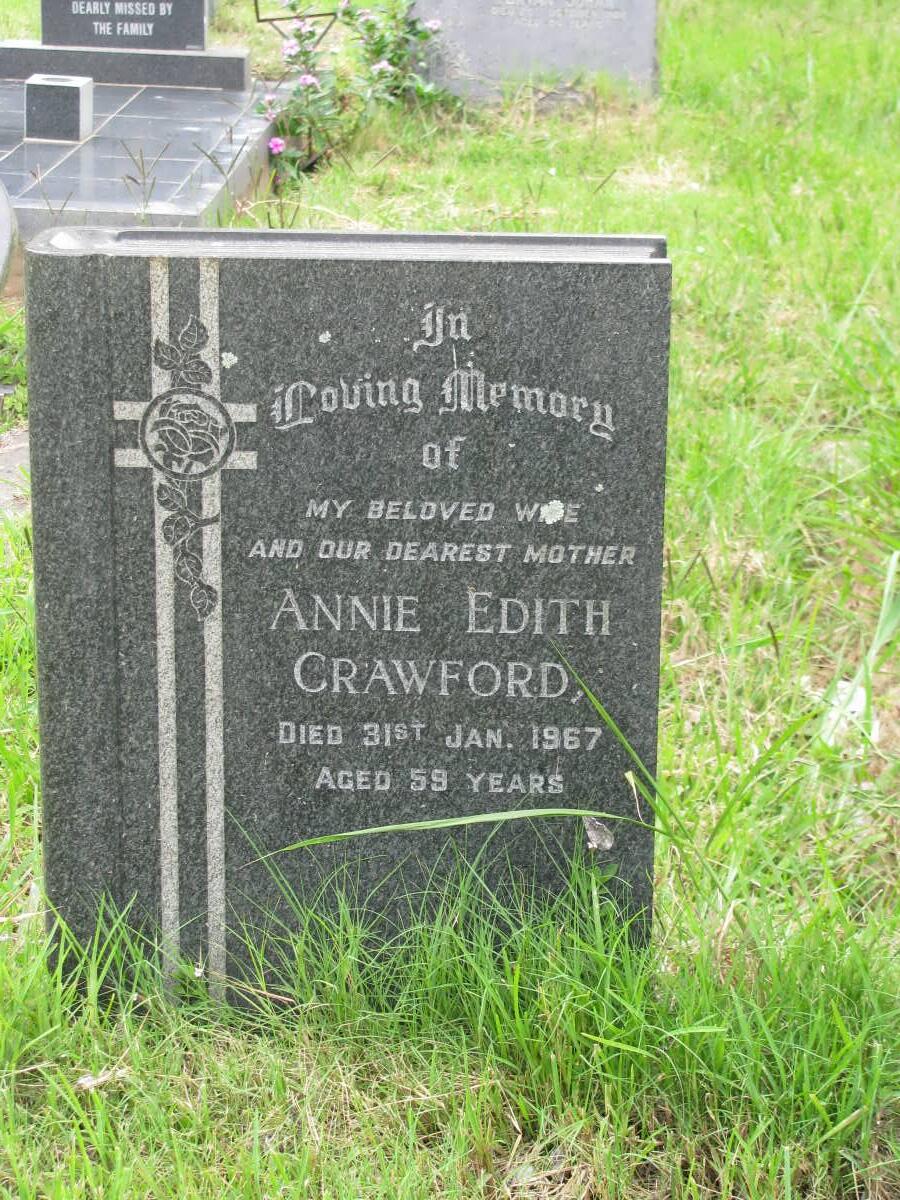 CRAWFORD Annie Edith -1967