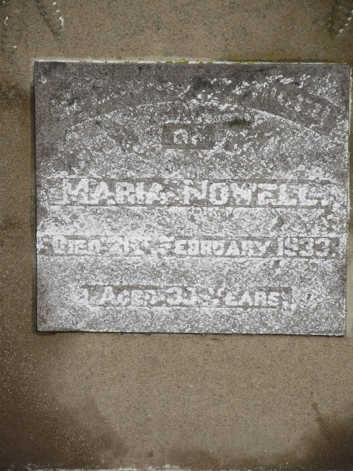 NOWELL Maria -1933