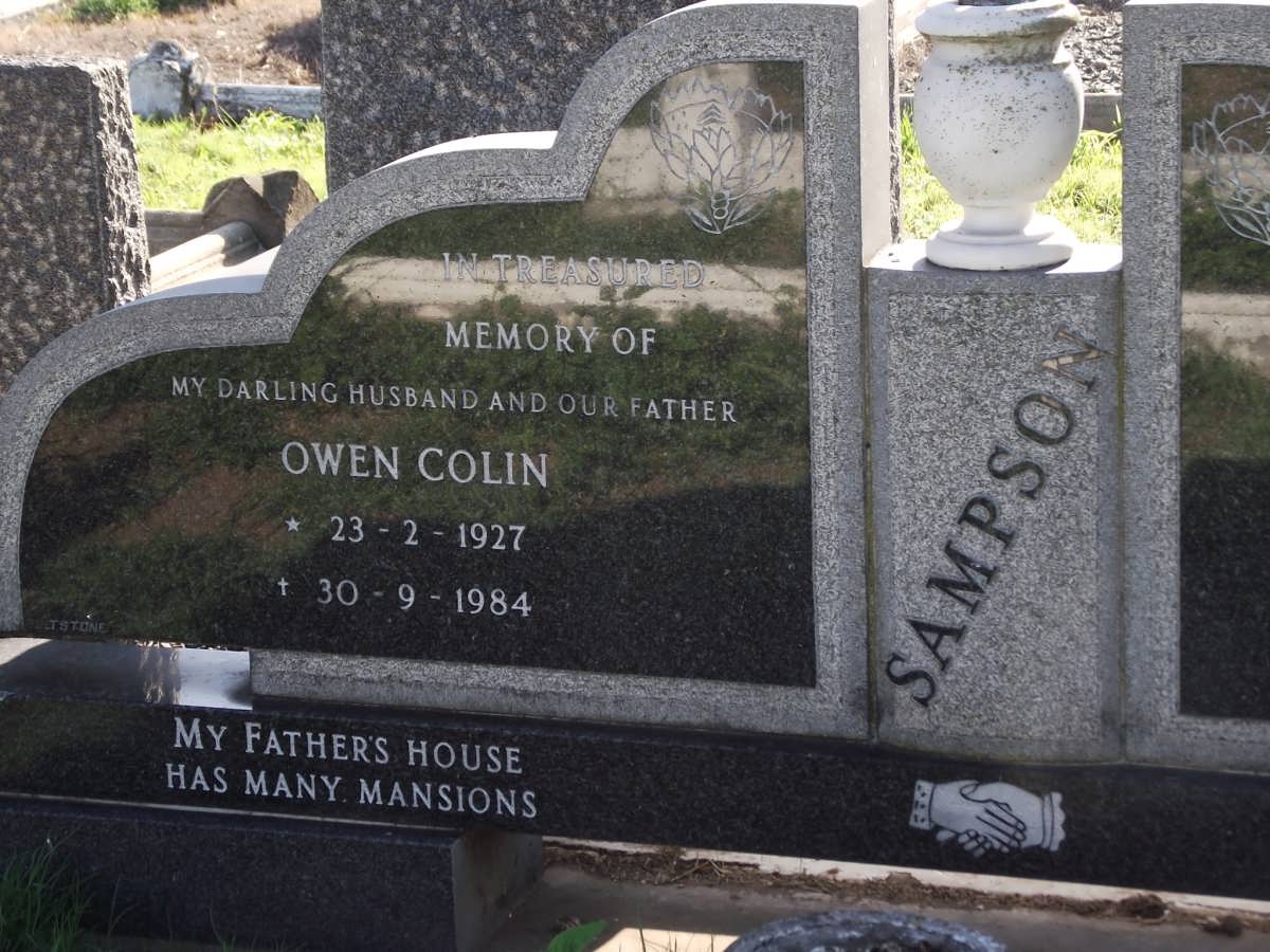 SAMPSON Owen Colin 1927-1984