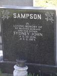 SAMPSON Sydney John 1896-1975