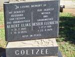 COETZEE Albert Elias 1910-1975 & Hester Elizabeth 1919-1978