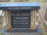 FINCHAM William Robert 1876-1965
