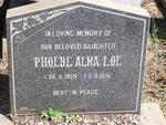 LOE Phoebe Alma 1959-1974