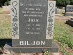BILJON Joan 1930-1981