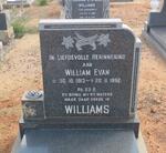 WILLIAMS William Evan 1913-1992