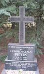 PETERS Heinrich Claus 1920-2002