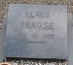 KRAUSE Klaus -1963
