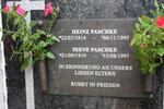 PASCHKE Heinz 1914-1995 & Irene 1919-1997