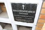 MACHENHEIMER Reinhold 1941-2005
