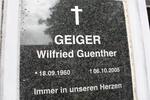 GEIGER Wilfried Guenther 1960-2005