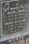 MURIE David James 1904-1978 & Diane Yolanda 1921-1990