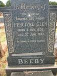 BEEBY Percival Glen 1906-1962