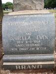 BRAND William Wallace -1930 & Isabella Ewen -1954