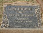 FINKE Louise Friedricke 1881-1960