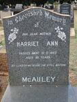 McAULEY Harriet Ann -1962