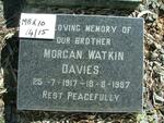 DAVIES Morgan Watkin 1917-1987