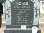 ADAMI Jack 1895-1976 & Minnie 1909-1995