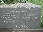 VILJOEN Gerhardus Petrus 1910-1972 & Barbara Maria PIENAAR