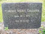 CALLAHAN Florence Mable 1876-1971