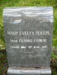 HOLLIS Maud Evelyn nee CLARKE, Fisher -1961