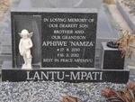 LANTU Aphiwe, Mpati 2010-2012