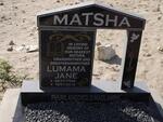 MATSHA Lumama Jane 1948-2012
