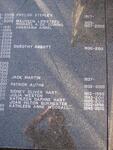 09. Memorial Plaque with list of names