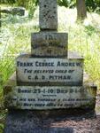 PITMAN Frank George Andrew 1910-1911