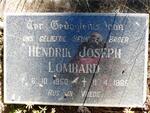LOMBARD Hendrik Joseph 1950-1995