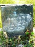 PRETORIUS Gerhardus Petrus 1877-1947
