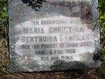 LANDMAN Maria Christina Gertruida nee DU PREEZ 1888-1956